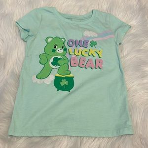 Care bare st Patrick day tee - size 6